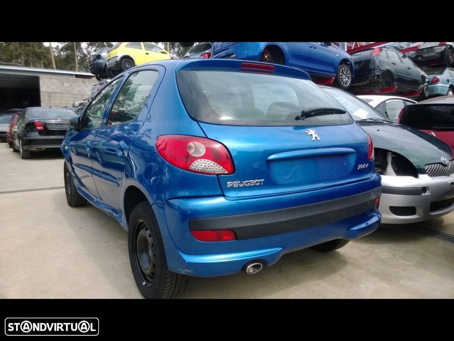 Traseira/Frente/Interior Peugeot 206 Plus