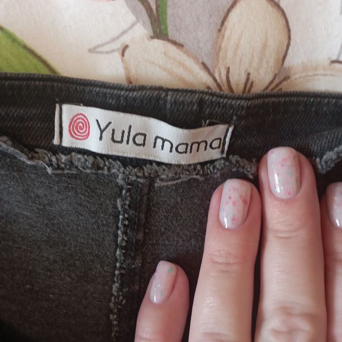 Джинси для вагітних МОМ з високою спинкою