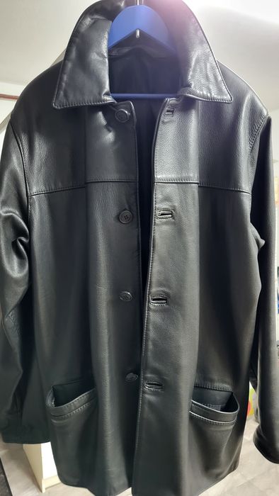 Kurtka męska skórzana