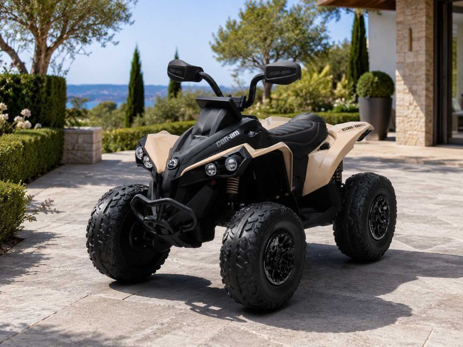 QUAD 24V TERENOWY z Napędem 4x4 800W | Samochód Auto na akumulator XL | Miękkie koła | Panel muzyczny MP3 | NOWOŚĆ 2027 !