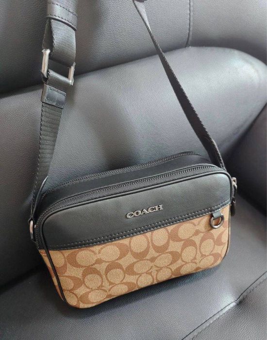 Чоловіча сумка COACH мужская сумочка коач оригинал