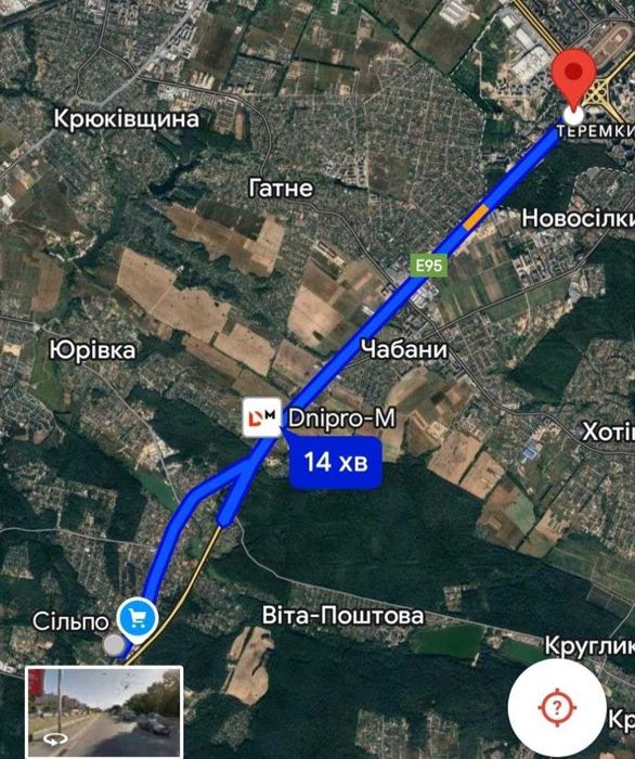 Земельна ділянка 16 соток у Віта-Поштовій | 10 км до метро Теремки