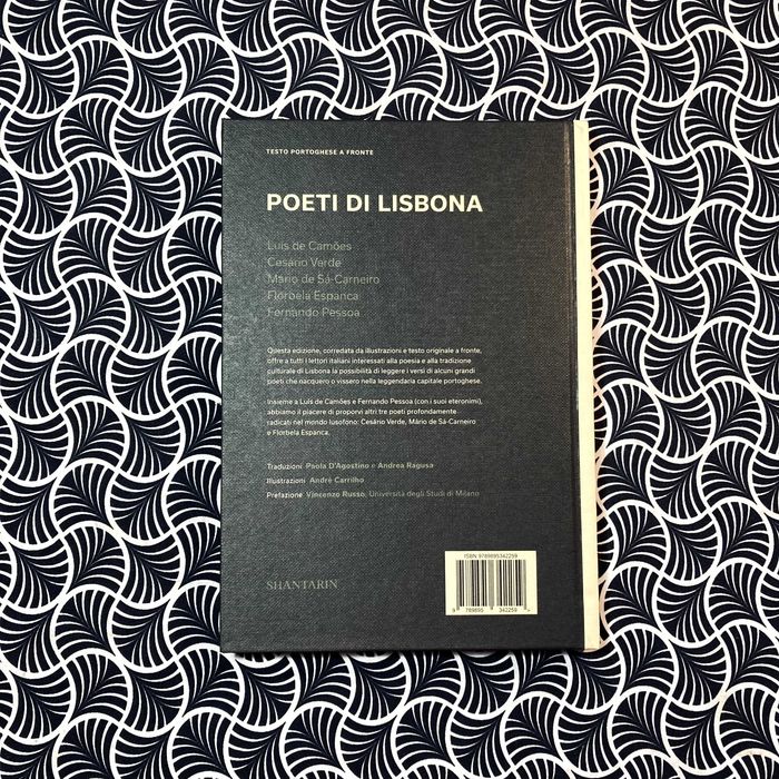 Poeti di Lisbona: Camões, Cesário, Sá-Carneiro, Florbela, Pessoa