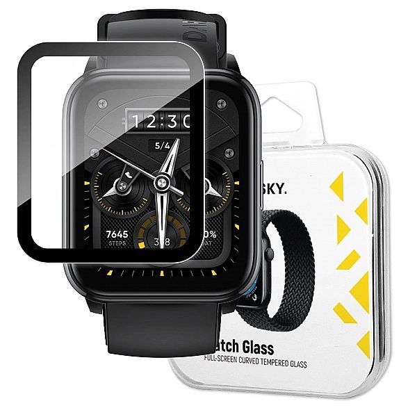 Szkło Hybrydowe do Realme Watch 2 Pro czarny