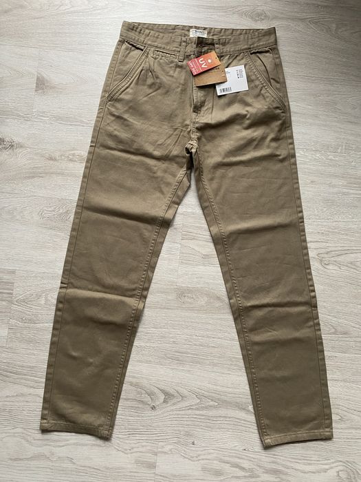 Spodnie męskie Mountain Warehouse Chino Trouser beige 28 nowe