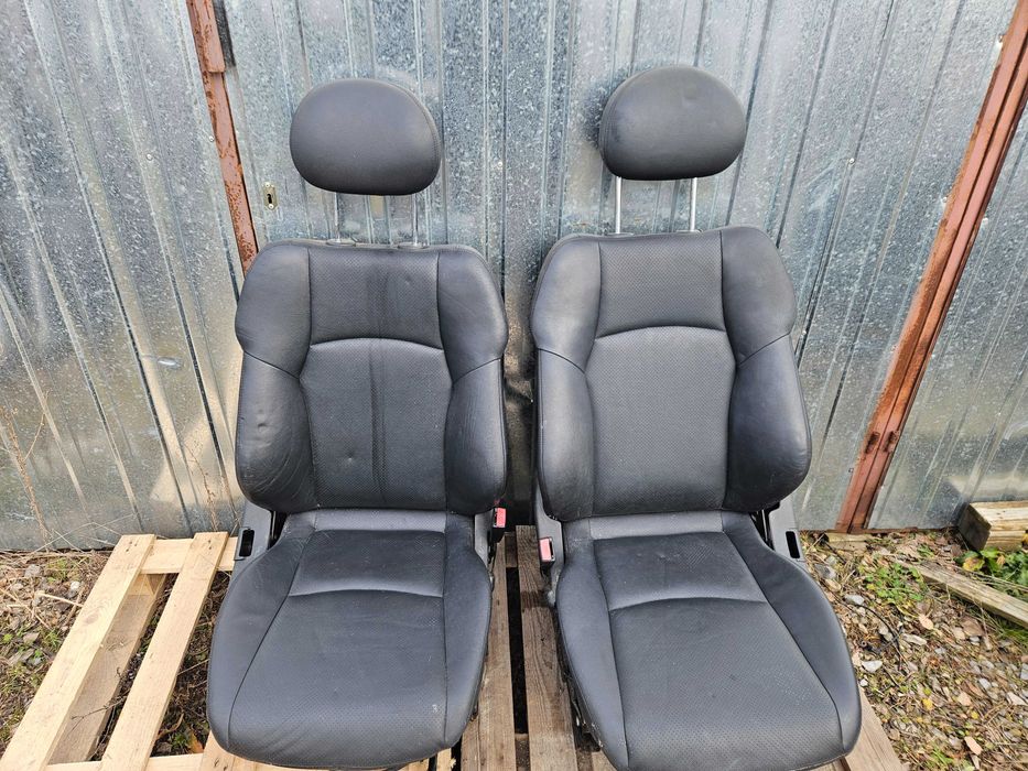 Mercedes w203 kombi kompletne wnętrze fotele skóra EUROPA