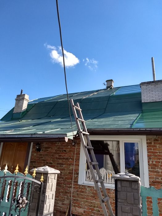 Фарбування дахів. Даху у Золочівському районі