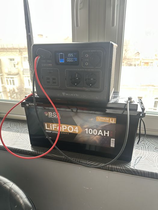 Аккамулятор LiFePO4 25,6в 100а/ч 2560 Вт.ч