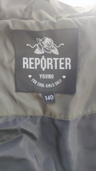 Kurtka dziewczęca zimowa Reporter Young 140cm