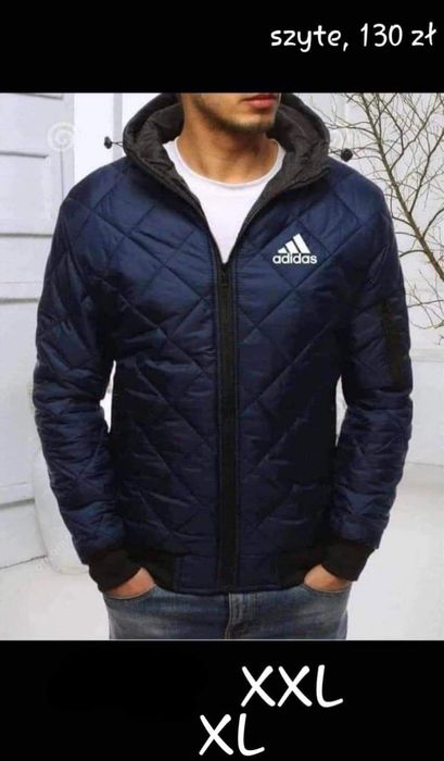 Męska kurtka z kapturem na jesień