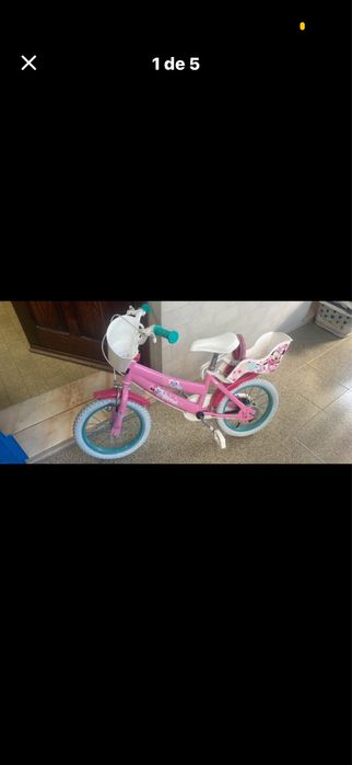 Vendo bicicleta minnie