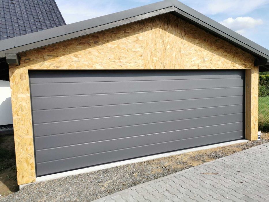 BRAMA garażowa Wiśniowski antracyt / Wodzisław, Gorzyczki, Mszana