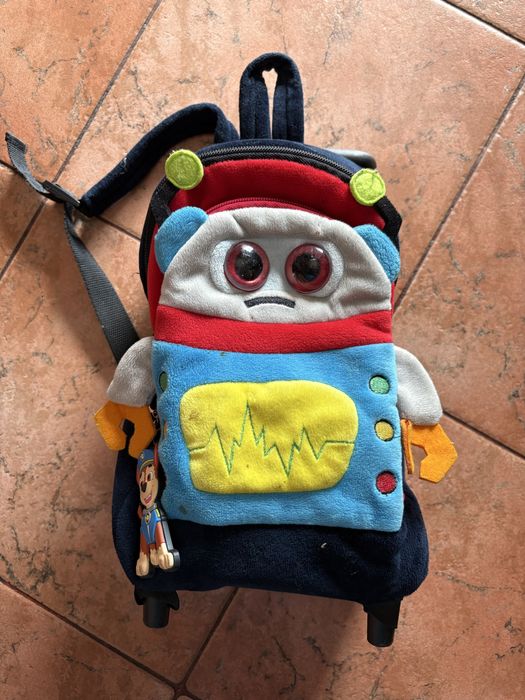 Plecak walizka dla przedszkolaka