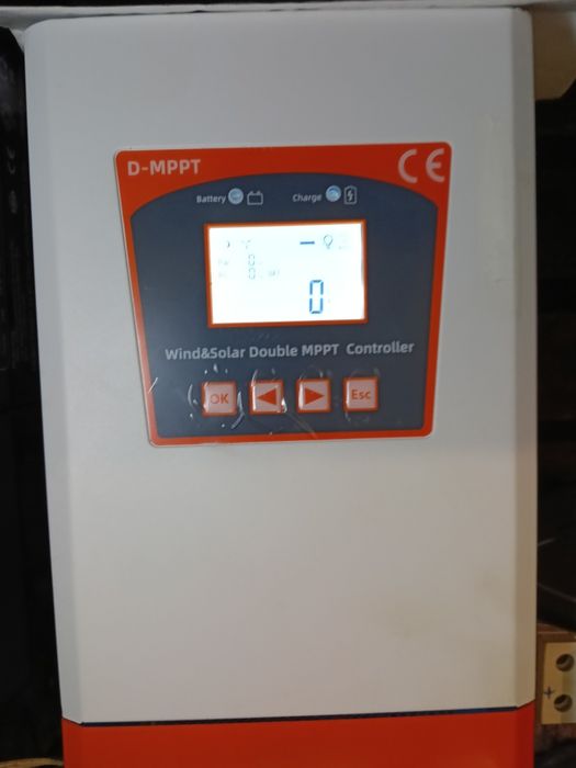 Dual MPPT Solar e Eólico 24V/48V