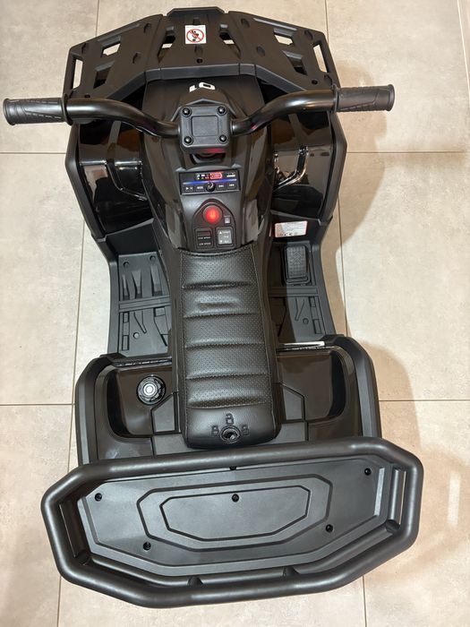 Quad Na Akumulator 12V - mocny pojazd elektryczny dla dzieci CZARNY