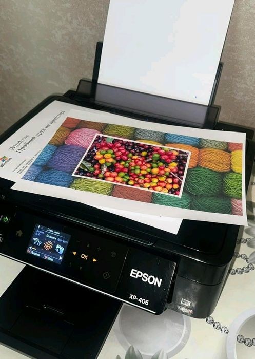 БФП EPSON XP-406, Wifi, принтер сканер ксерокс