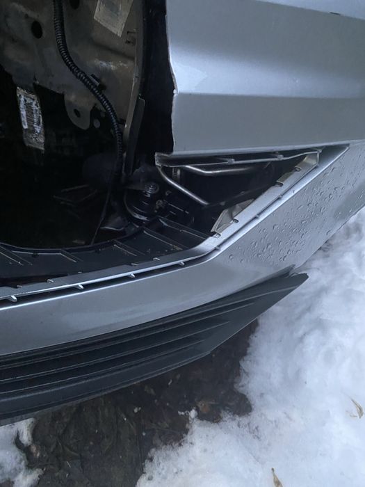 Бампер tiguan 2 передній колір lb7s