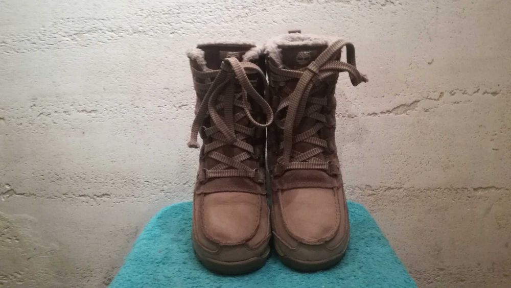Damskie śniegowce TIMBERLAND CHILBERG PREMIUM r.37,5 skóra st.b.dobry
