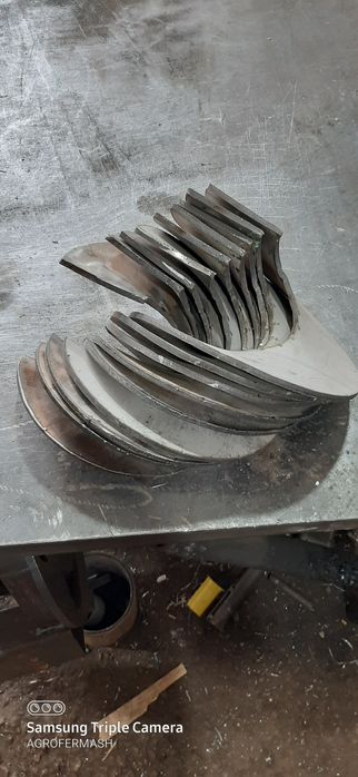 Витки шнека,спіралі шнекові