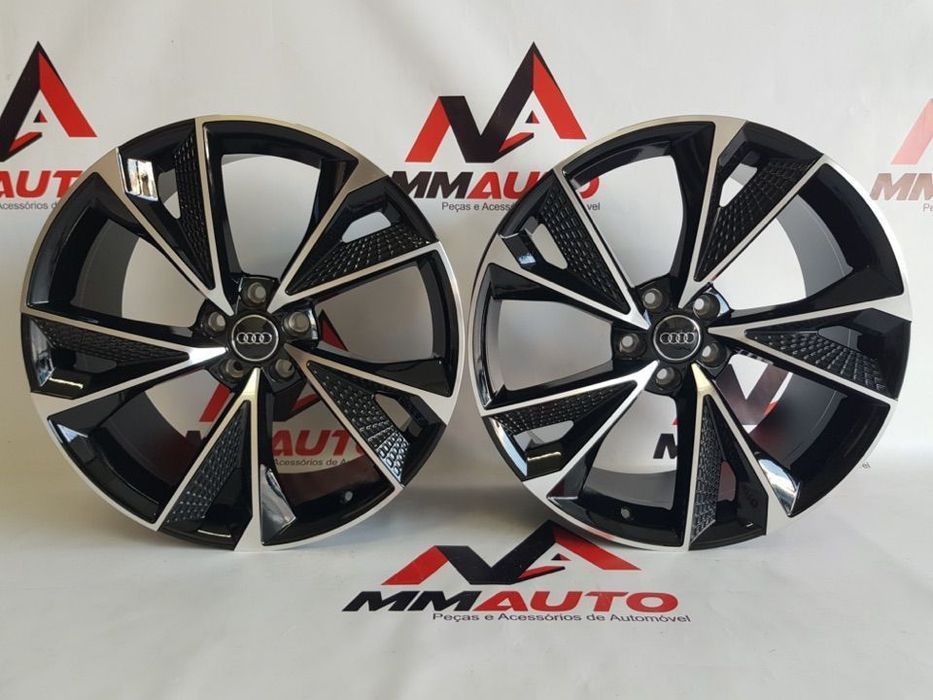 Jantes Audi RS7 2020 Preto Polido 18