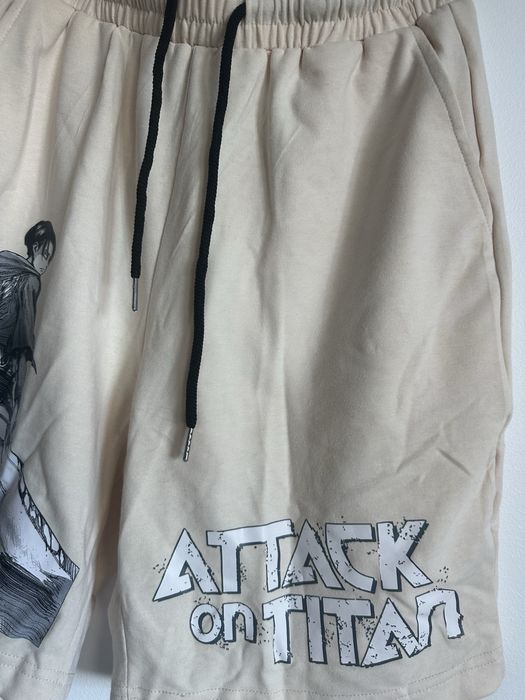 Calção Unisexo Anime Levi Ackerman Attack On Titan calção/fato de treino - Novos (portes incluídos)