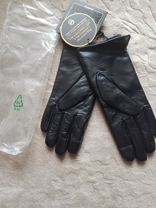 Rękawiczki skórzane Damskie