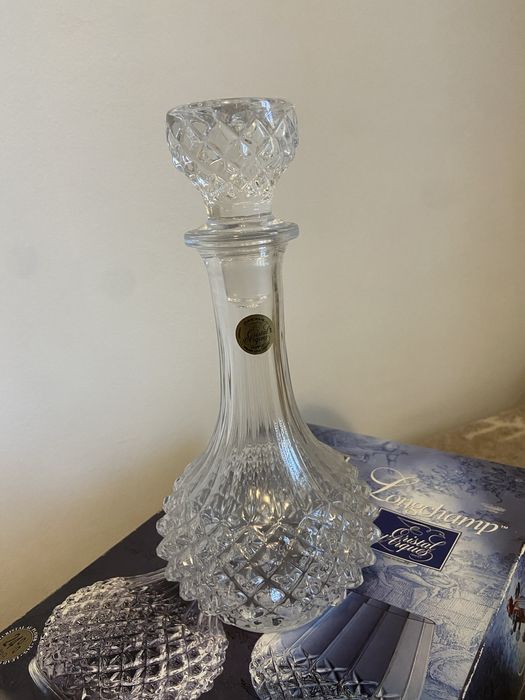 Copo e jarro de Cristal d’Arques Longchamp