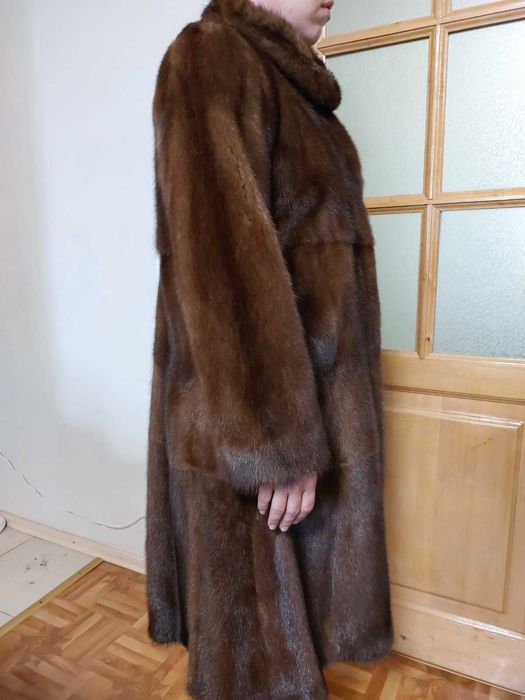 Норковая длинная шуба в идеальном состоянии, ТОРГ!!!