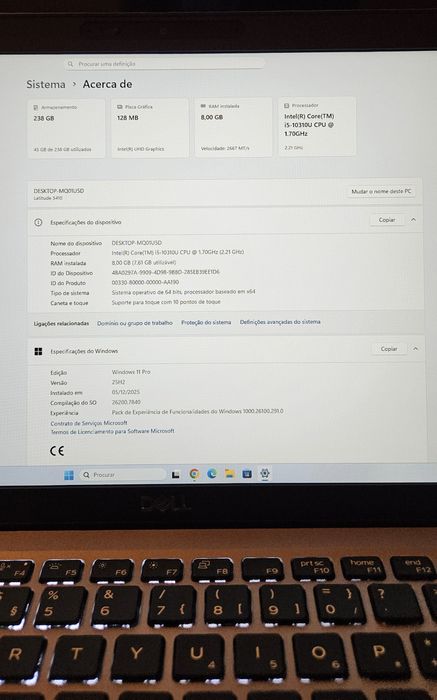 DELL Latitude 5410 Touch Screen