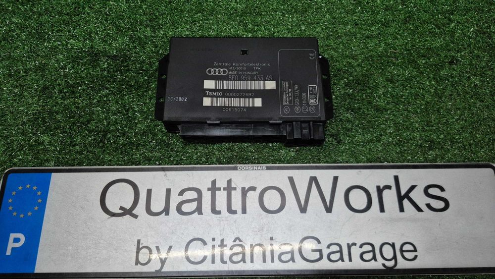 Modulo Centralina Conforto Audi A4 B6 8E e A4 B7 8E 2000 a 2008 8E0959433AS