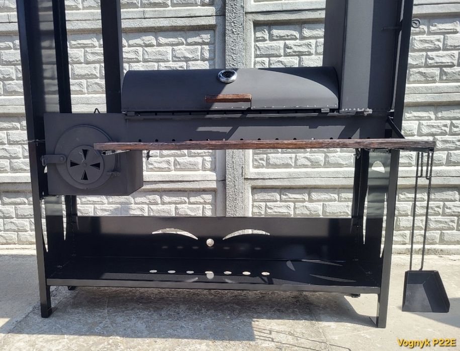 НЕ ПОВЕДЕ! 4мм! Завод! Мангал 4в1 с Крышей, Коптильней, Печь под Казан