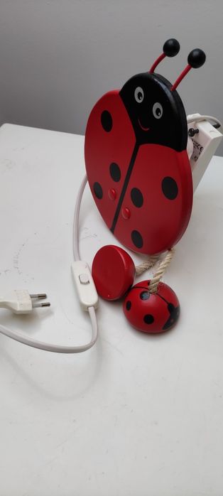Candeeiro infantil Joaninha com lâmpada IKEA