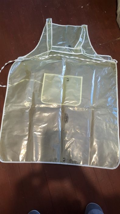 Фартук клеентчатый плотный