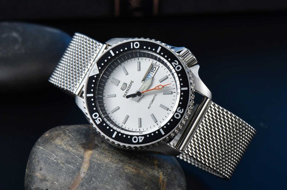 Zegarek Automatyczny mechanizm SEIKO NH36A Szafir Shapire