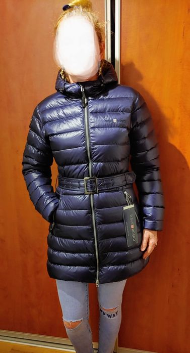 Nowa kurtka puchowa pikowana