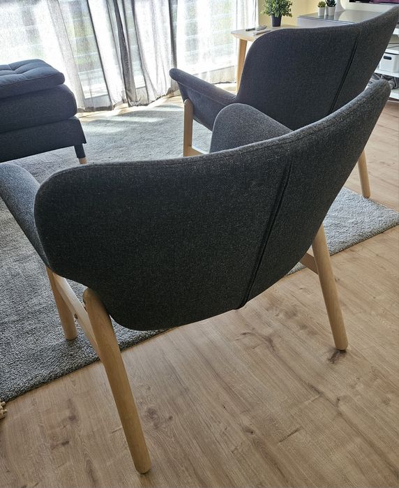 VEDBO Poltrona, Gunnared cinz esc 
Poltrona, Gunnared ci