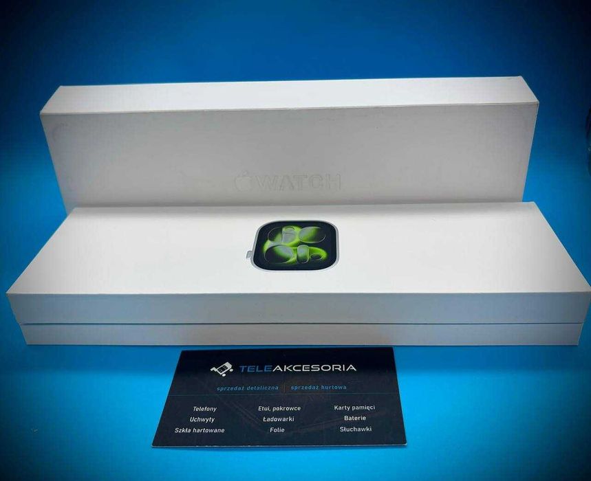 Apple Watch Series 11 | Silver | 46mm | IGŁA | 10MSC GW |Teleakcesoria