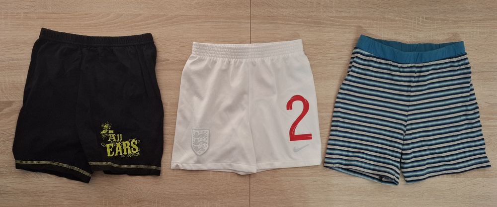 14 par spodenek chłopięcych r.104-110