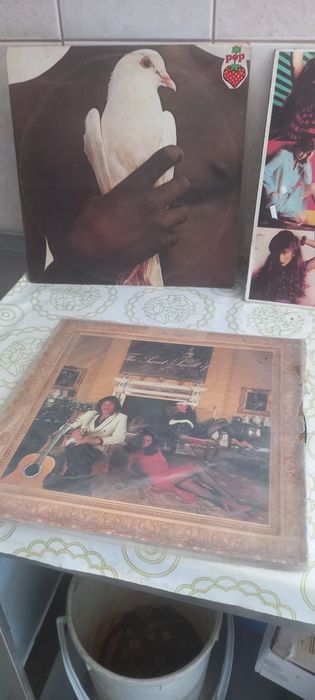 Discos de vinil antigos