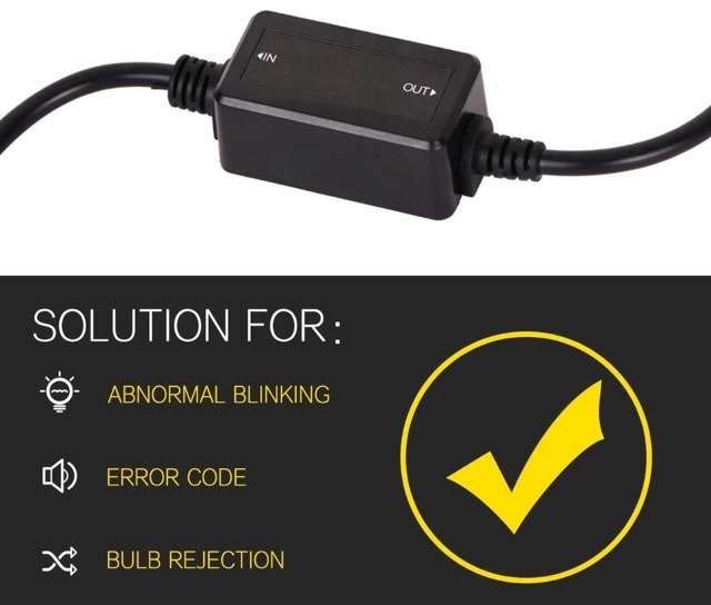 Anuladores erros led Novos vários modelos