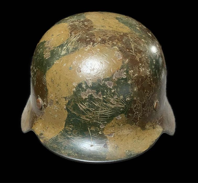 Hełm niemiecki M40 Wehrmacht w kamuflażu