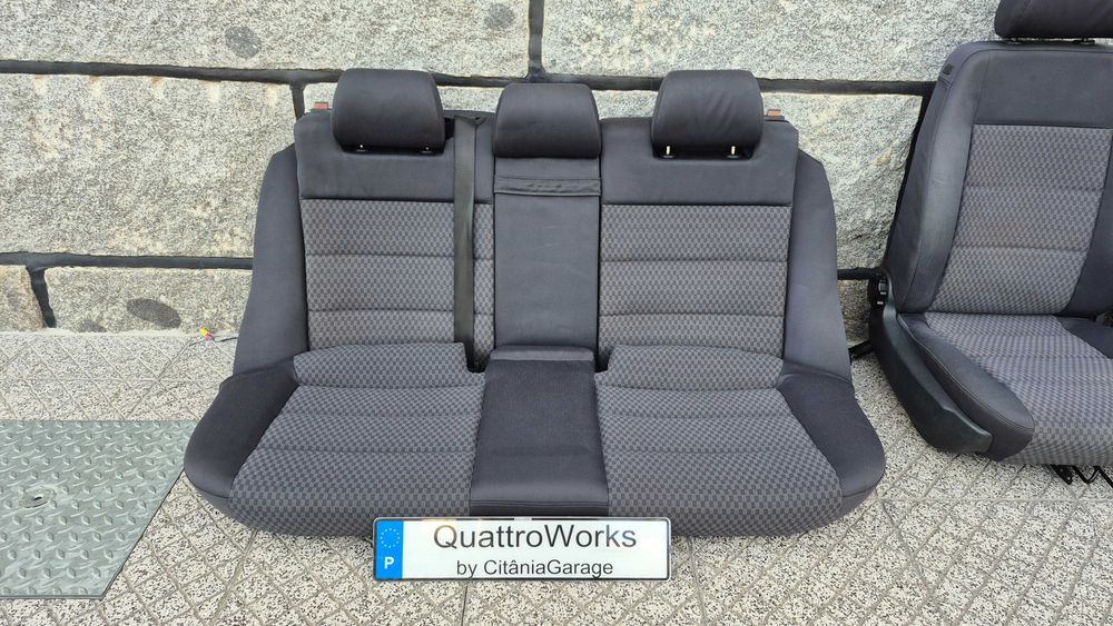 Conjunto Completo Bancos Rebatíveis Audi A4 B5 8D Sedan Avant 1995 a 2001