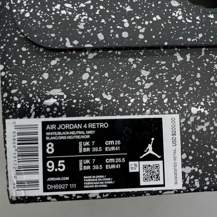 Buty Air Jordan 4 Retro Military Black (Rozm.36-47)