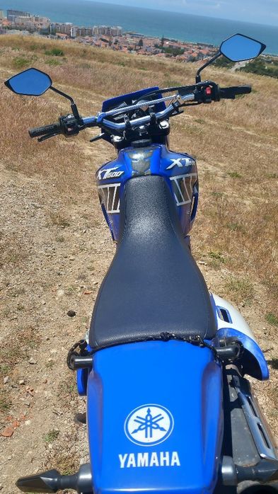 Yamaha xt600 azul