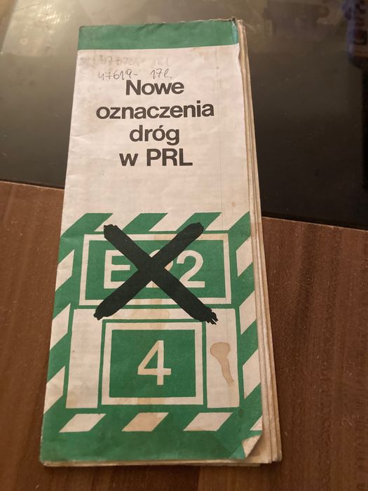 Nowe oznaczenia dróg w PRL