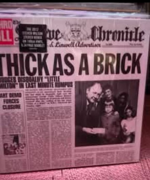 The Beatles 
Love 2lps
Novo
Jethro Tull
Thick As A Brick (180g) (Limited Edition) (Steven Wilson Mix)
Novo
45€