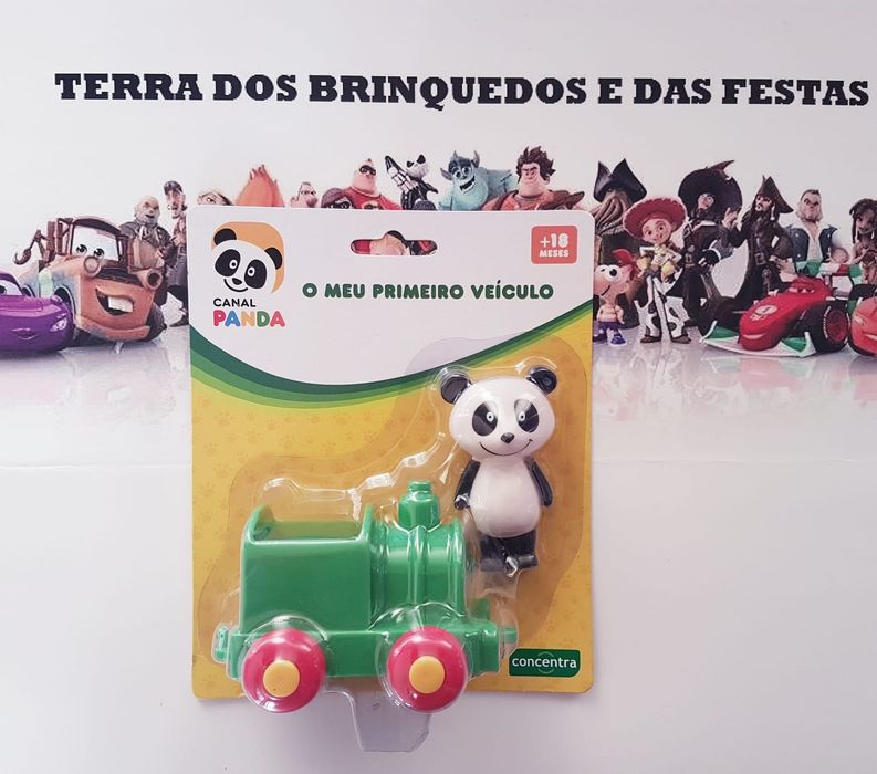 Figura Panda e o veículo - Canal Panda (Portes Incluidos)