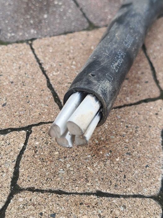 Kabel, przewód YAKXS 4x70 aluminium 19m