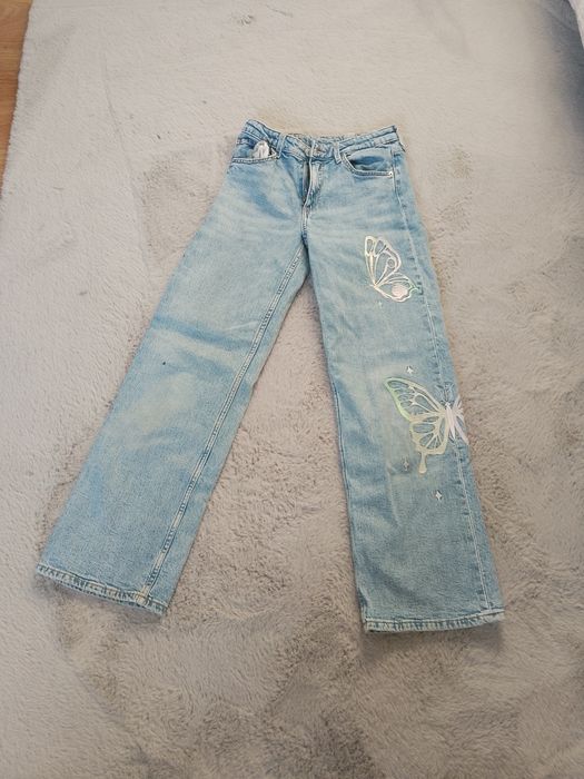 Jeansy dla szczupłej dziewczynki