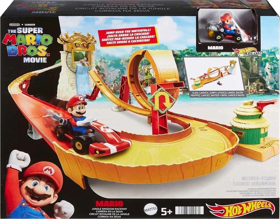 Трек Хот Вілс Супер Маріо Гоночна траса Hot Wheels Mario Kart Mattel